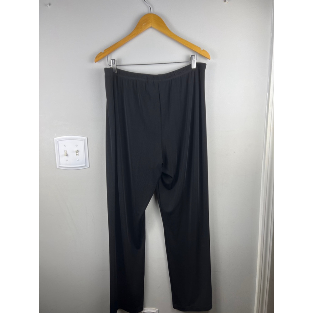 Chico's Easywear Flawless Pant Size 3 XL Regular Black Pull-On Stretch Travel Pa - Picture 4 of 5
